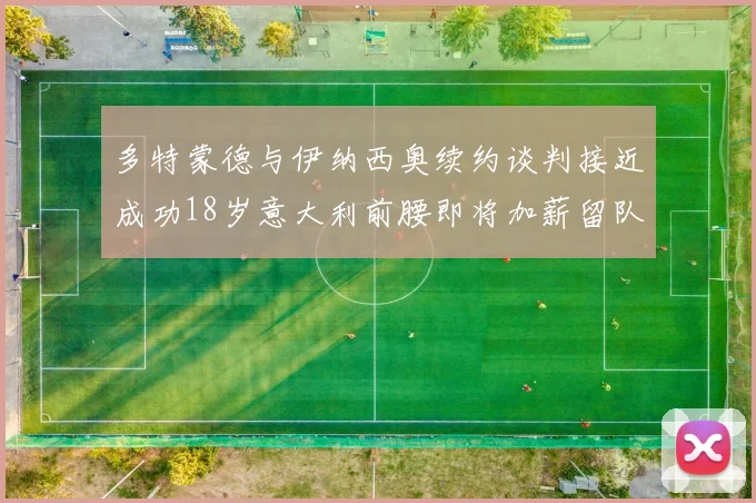多特蒙德与伊纳西奥续约谈判接近成功18岁意大利前腰即将加薪留队